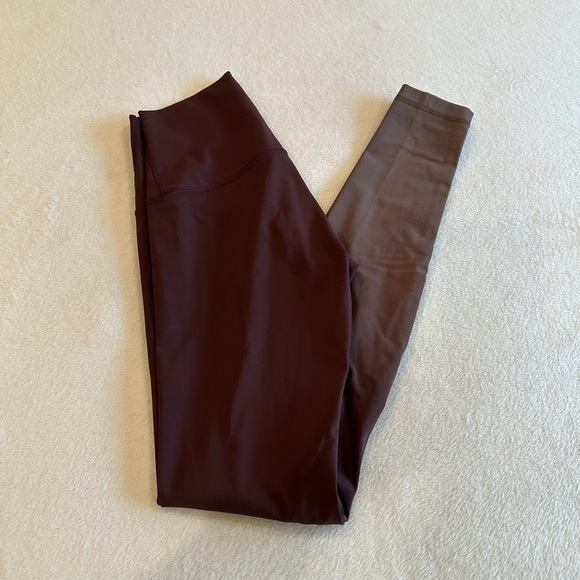 Lululemon Wunder Under Pant Hi-Rise Ombre Black Cherry Lululemon Athletica - Picture 7 of 12